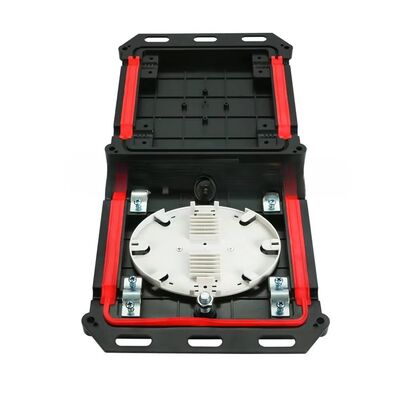 Jakość  Ftth Mini Fiber Cable Joint Box Inline Fiber Optic Cable Splice IP65 24 Core fabryka