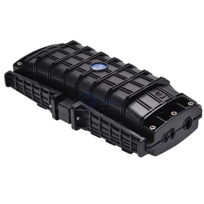 Wodoodporne zamknięcie Ip68 3 w 3 wyjściach typu poziomego 96 rdzeni Fibre Drop Closure