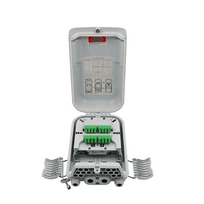 Dystrybucja rozdzielacza światłowodowego FTTx 1x8 PLC IP68 16 rdzeni
