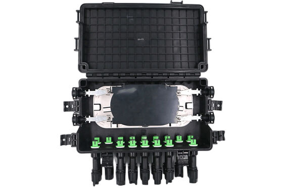 Wodoodporna skrzynka zaciskowa światłowodowa FTTB SC IP68 2 IN 2OUT 48Core 16Port