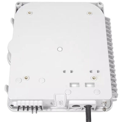 Skrzynka zaciskowa światłowodowa 12 portów SC/LC/ST/FC IP-66 UPC/APC Jasnoszary FTTH