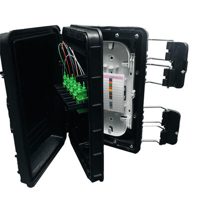 8Core 16Core Światłowodowa skrzynka zaciskowa FC / LC PLC Splitter Box IP65