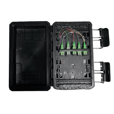 8Core 16Core Światłowodowa skrzynka zaciskowa FC / LC PLC Splitter Box IP65