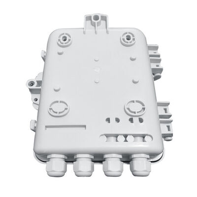 SC 1x8 PLC Splitter światłowodowy IP65 12 rdzeni do montażu na ścianie