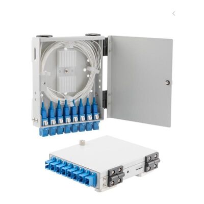 Mini puszka do montażu ściennego Klapka FTTD / FTTH Optyczna skrzynka przyłączeniowa DSL