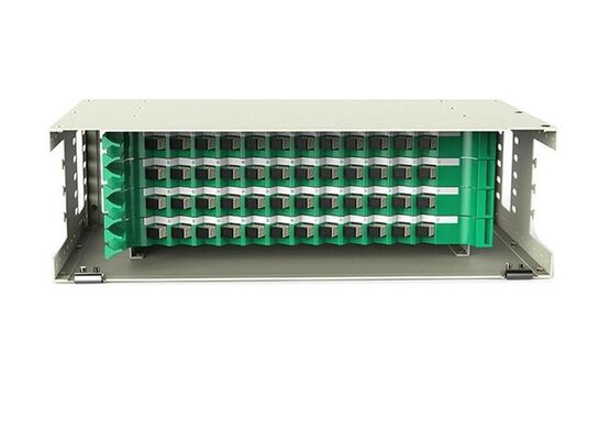 Patch panel światłowodowy ODF 48 Port SC do montażu w szafie wielomodowy 48 rdzeni