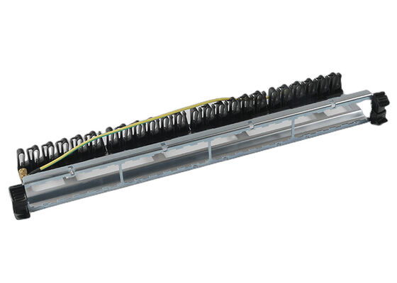 Patch panel sieciowy UTP Zintegrowany panel krosowy RJ45 1U 24 porty
