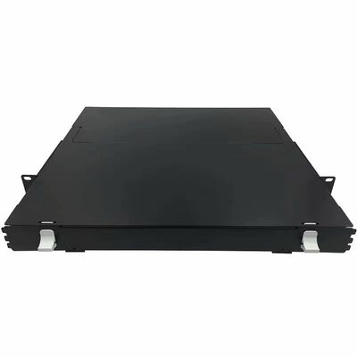 1U 144 rdzeni MTP MPO -LC Panel krosowy ODF Obudowa typu wysuwanego na 12 kaset