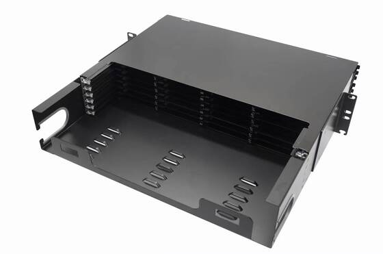 4U 576 rdzeni MTP MPO -LC Panel krosowy ODF Obudowa chassis Wysuwany dla 48 kaset