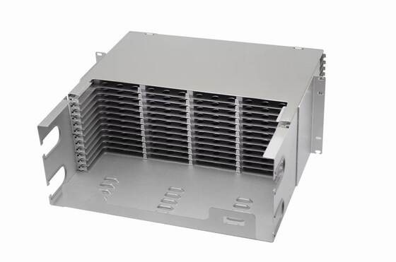 4U 576 rdzeni MTP MPO -LC Panel krosowy ODF Obudowa chassis Wysuwany dla 48 kaset